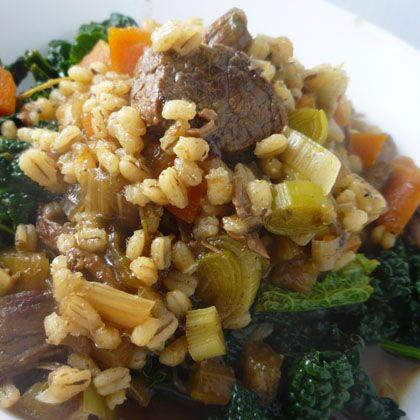 Braised Beef with Barley Recipe