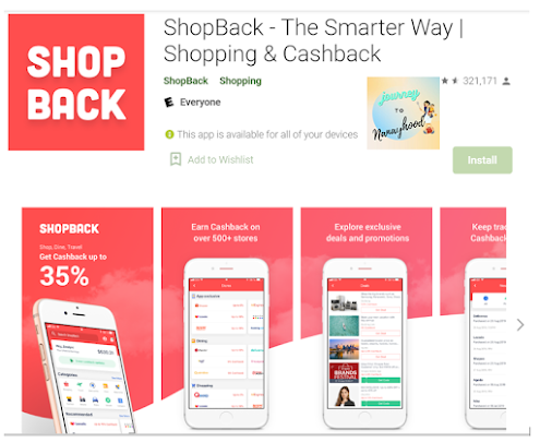 Shopback app store how to earn online using shopback