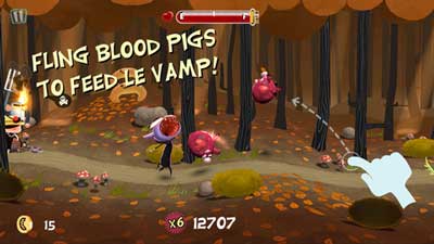 iPhone Apps, iPhone Free Games, iPad Apps, iPad Games, Arcade Games, Vampire Games, 5.1 iOS Games, Download Free Le Vamp Game, Le Vamp Mobile Game, 2013 Mobile Games,