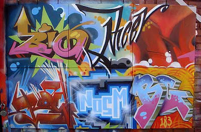 graffiti canvas,tats cru