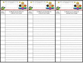 Rockin Teacher Materials Guided Reading Goal Setting Bookmarks