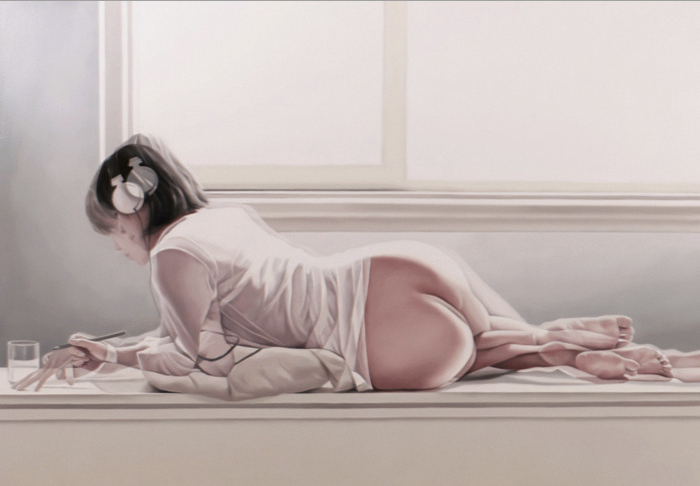 Overlapping Series Erotic Painting Horyon Lee