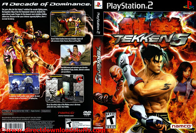Tekken 5 PS2 Game Single ISO Download Link