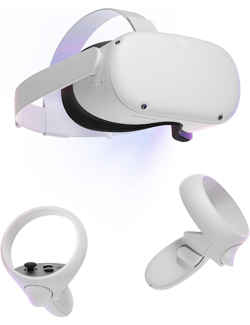 Meta Quest 2 - Advanced All-In-One Virtual Reality Headset - 128 GB (RymatiCAST.com)