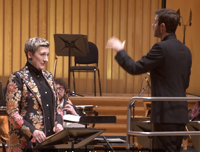 Berlioz: Les nuits d'été - Dame Sarah Connolly, Royal Northern Sinfonia, Dinis Sousa at Sage Gateshead (photo taken from live-stream)