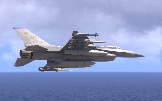 Arma3用F-16C Fighting Falcon MOD