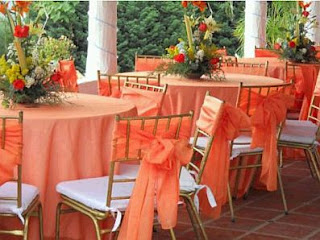 Decorated Wedding Chairs Ties