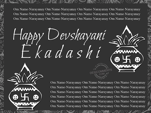 Happy devshayani ekadashi 2015 wishes images wallpapers