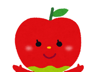 [最も好ましい] りんご 可��い イラスト 862090-可愛い ���んご イラスト かわいい