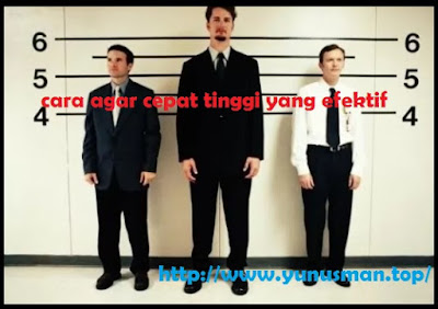 cara agar cepat tinggi yang efektif