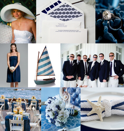 Than the nautical wedding is right up your galley From start to finish