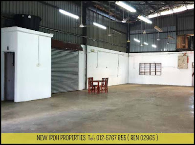 IPOH SILIBIN 1-1/2 STOREY SEMI-D FACTORY FOR RENT  (I00258) - RM 3,500/MTH ( NEG )