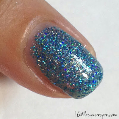 swatch of dreamer nail polish by f.u.n. lacquer