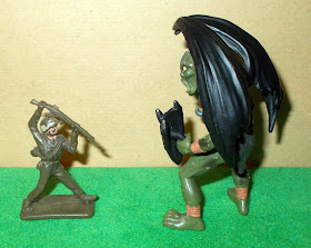 Barbari; Barbarian; Early Learners; Early Learning Center; Early Learning Centre; ELC Fantasy Figures; Fantastic Beasts; Fantasy Figures; Fantasy Models; Fantasy Toy Figures; Flying Ork; Giant; Heroic Figure; King & Queen; Knight In Armour; Medieval Figures; Medieval Toy Figure; Monsters; Orge; Ork Toy Figure; Skeleton Soldier; Small Scale World; smallscaleworld.blogspot.com; Troll Toys; Witch;