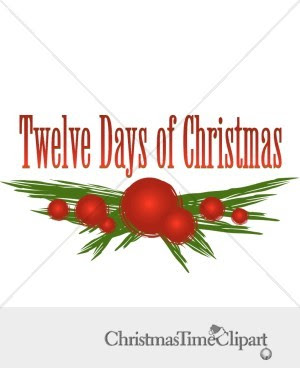 12 Days Christmas Clipart