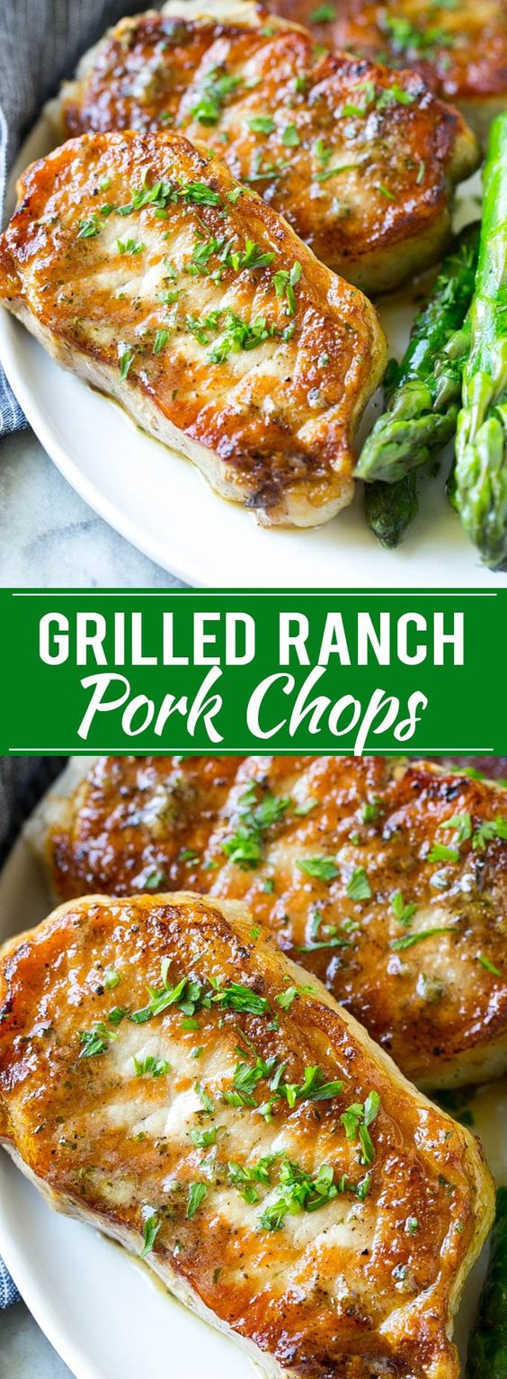 Ranch Pork Chops Recipe - Girls Dishes