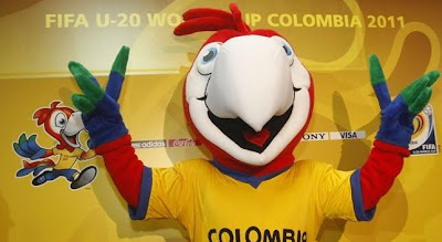 Mascota Mundial Sub 20 Colombia 2011