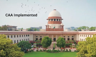 Central government has implemented Citizenship Amendment Act (CAA)