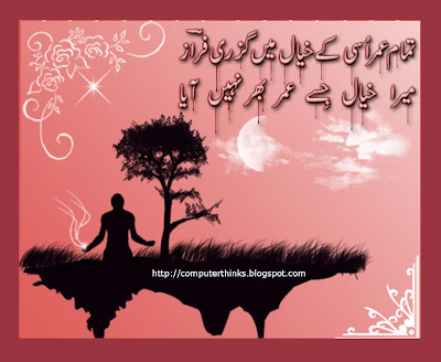 Tamam Umer Usike Khyyal Main (Urdu Poetry)