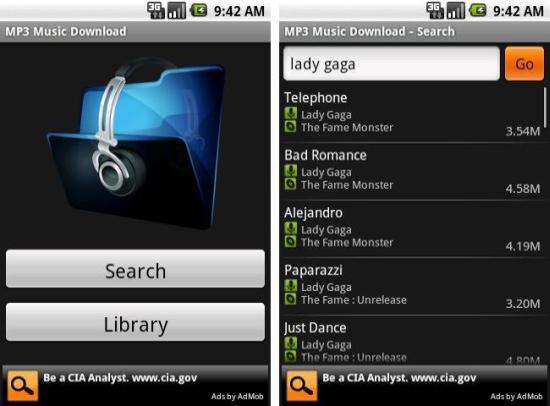 Descarga Musica Gratis con tu telefono Android usando MP3 