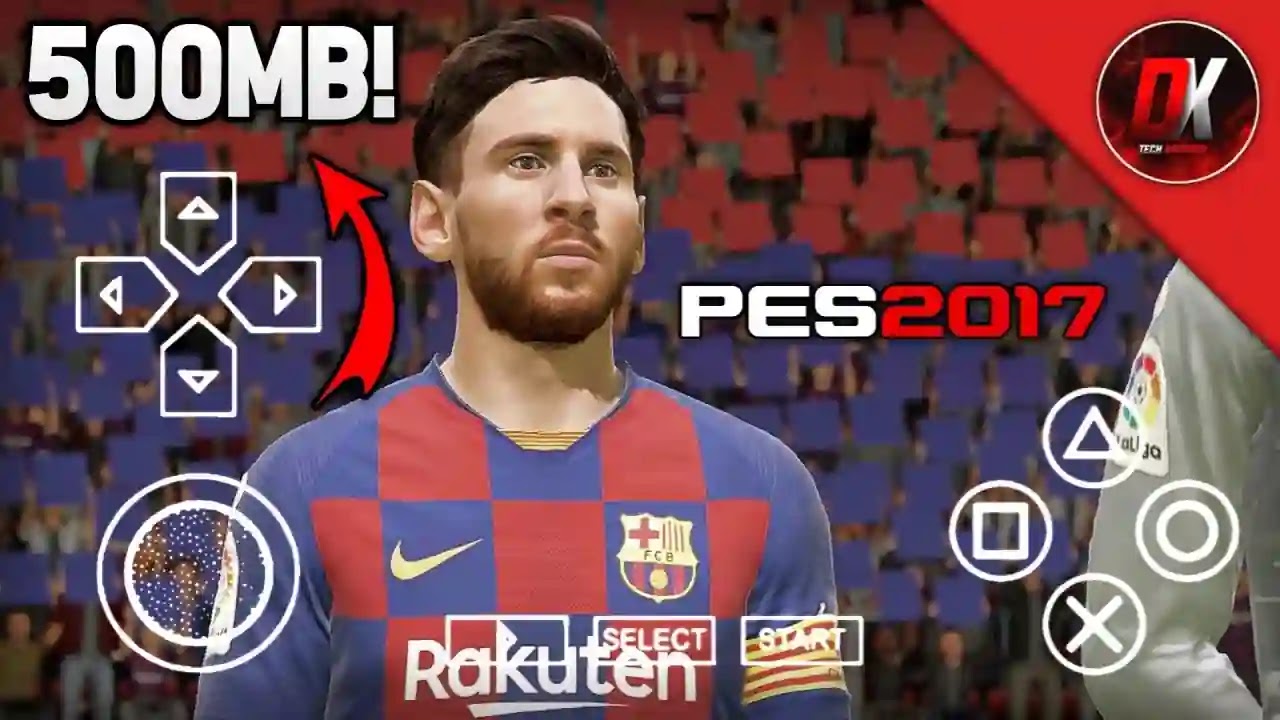 500MB] PES 2017 English Highly Compressed PPSSPP