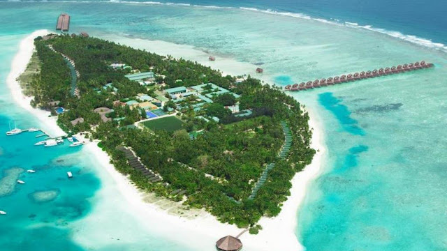 Meeru island maldives jacuzzi water villa