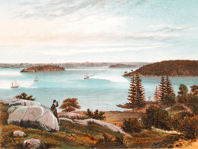 Berry's Bay & Goat Island, Sydney, New South Wales 1878