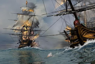 The pirate ship Queen Anne's Revenge reigned havoc on ships during the early 1800s captained by Edward Teach aka Blackbeard