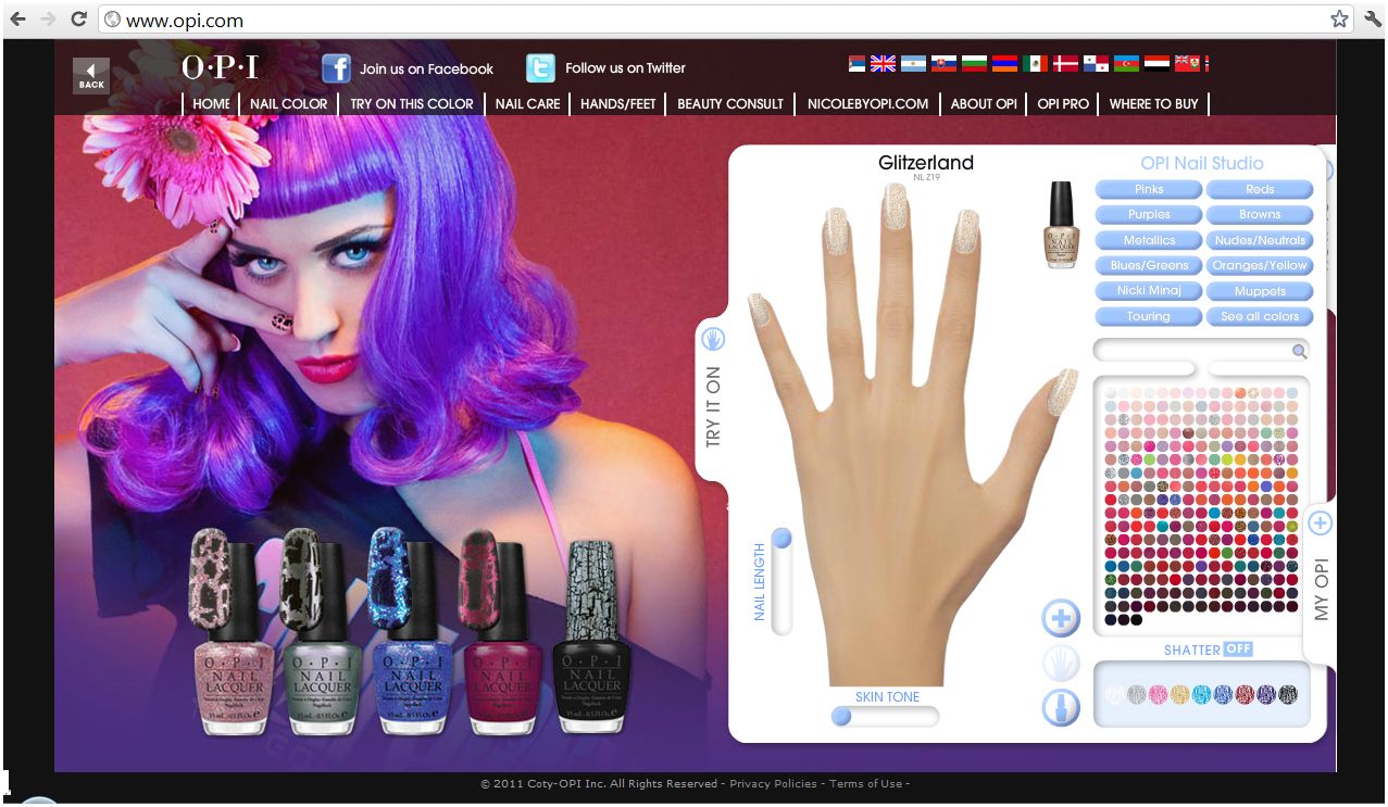 Esmaltes Craquelado de Katy Perry de Opi