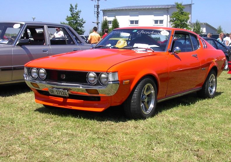 classic 70s Toyota Celica liftback TA28 27