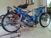 modifikasi Motor Drag Jupiter Z