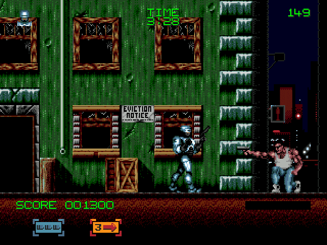 RoboCop 3 para Mega Drive (1993)