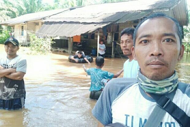 Tujuh desa di Madina terendam banjir