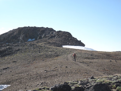 The summit of Mt. Belford in Colorado's Sawatch Range