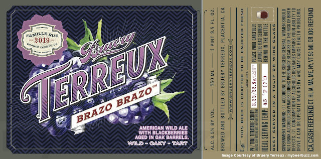 Bruery Terreux Working On Brazo Brazo American Wild Ale