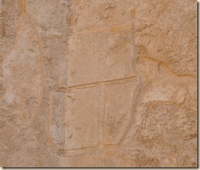 Plastered Faux Stone over the original softer semi-chalky limestone