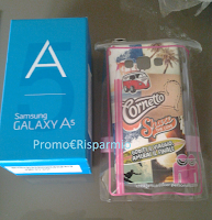 Logo Vince un favoloso Samsung Galaxy A5 + cover personalizzata Algida