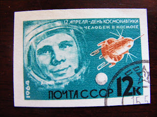 soviet stamps space program sputnik cosmonauts