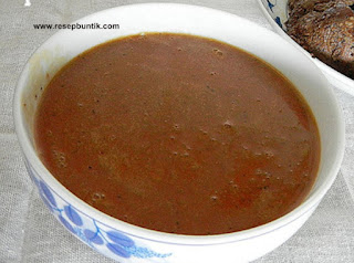 Resep Cara Membuat Saus Lada Hitam, saus lada hitam untuk sambal daging sapi goreng