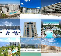 Fort Walton Beach FL condo sales, Hermitage By The Bay, Seacrest, Island Sands, Azure beach vacation rental homes by owner.