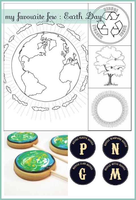 earth day coloring pages printable. My Favourite Few : Earth Day