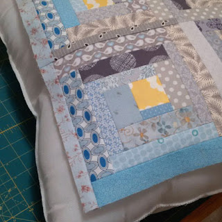 Sea Glass quilt blocks: QuiltBee