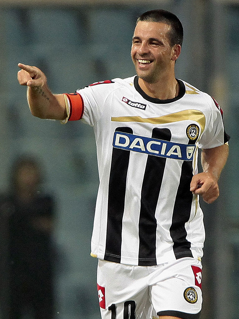 Antonio Di Natale is an Italian footballer who was born on October 13
