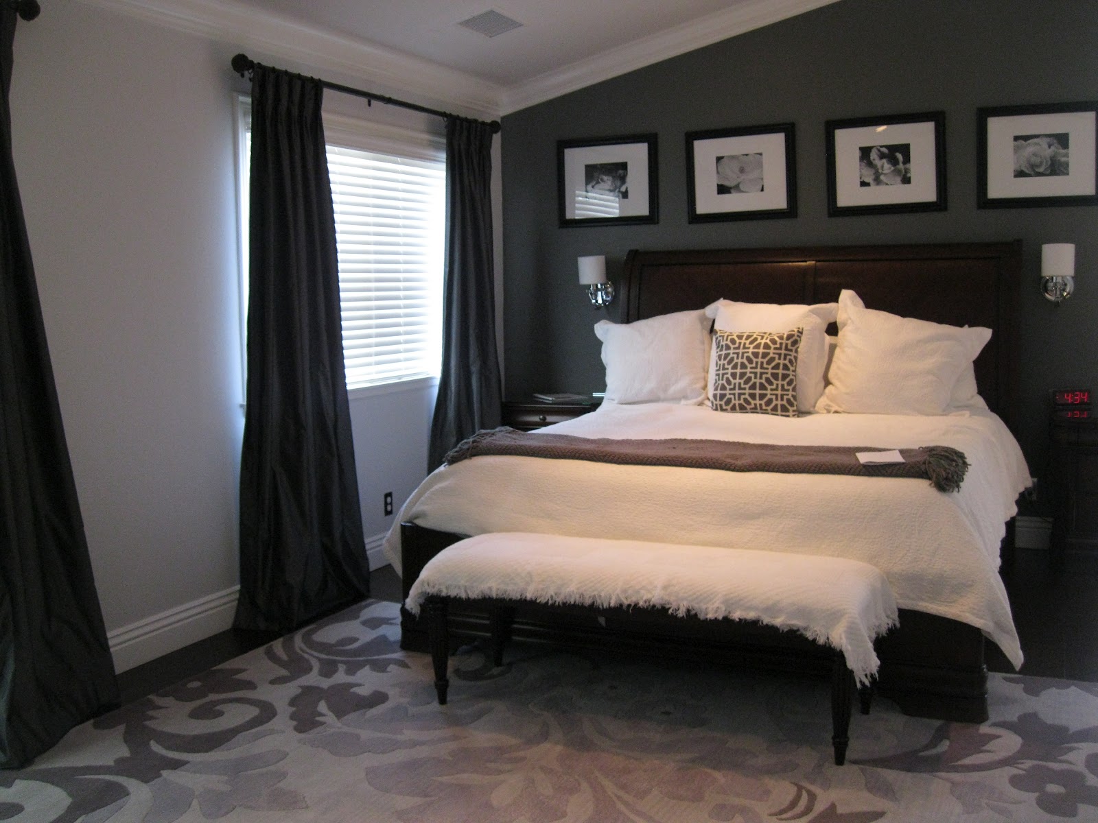 C B I D HOME DECOR  and DESIGN  CHARCOAL GRAY  MASTER  SUITE 