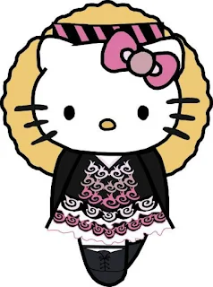 Sweet Hello Kitty Clip Art.