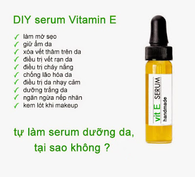 Công thức làm serum dưỡng trắng da, chống lão hóa da