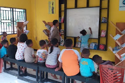 Polres Depapre Jalankan Program Gerakan Baca Tulis (Gabus) Bagi Anak-Anak TK dan SD di Jayapura