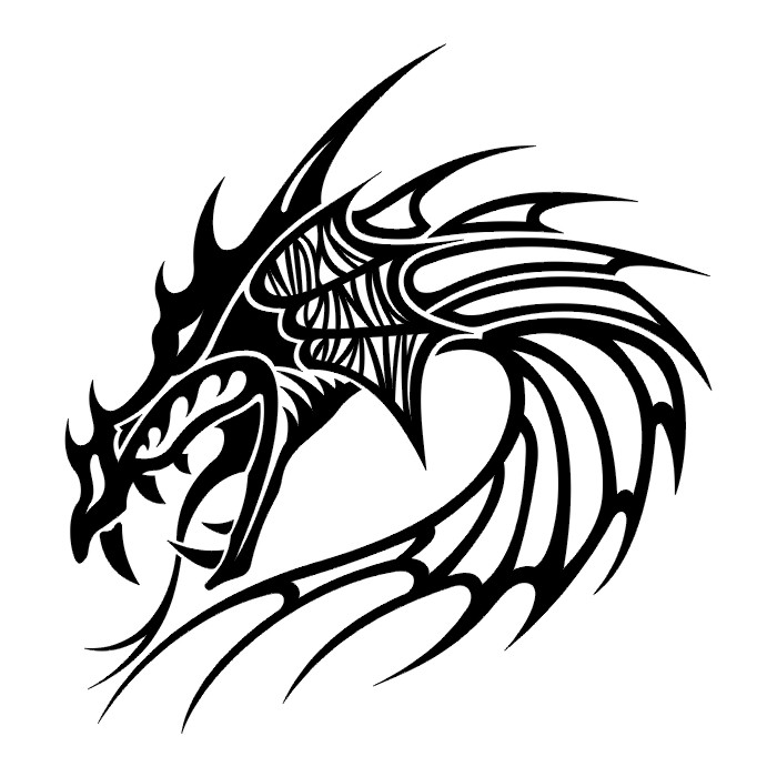 tribal dragon designs