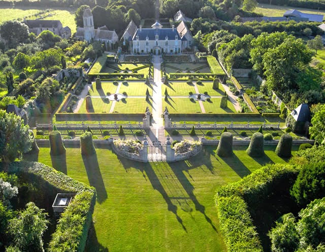 Chateau de Brecy in Normandy, France