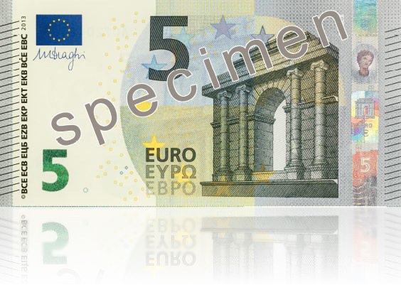 Νέο χαρτονόμισμα 5 euro... Θεωρία Συνωμοσίας ή Προάγγελος Γεγονότος;;;;